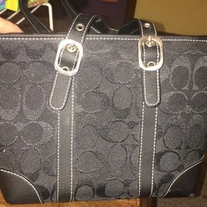 Coach hand bag